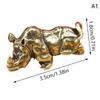 Wooden Finger Puppet Toy Cartoon Mini Desktop Movable Elephant Tiger Dog Puppet Figurine For Diy Home Party Decoration