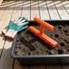 1PC Gardening Punch Seeder  Household Vegetable and Flower Seedling Punch - Balcony Vegetable Garden Seedling Sowing Artifact