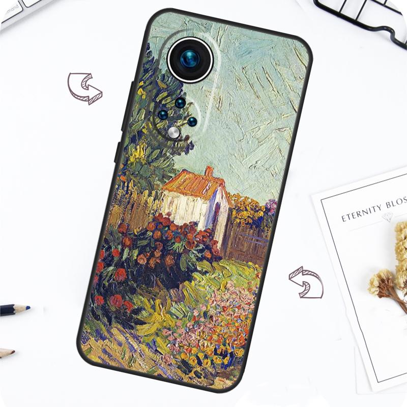 Van Gogh Oil Painting Case For Honor Magic 7 5 6 Pro Honor 200 Pro X9b X9a X8b X8a X8 X9 X9c 50 70 90 Lite Cover