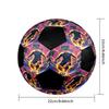 Balón de Fútbol para Entrenamiento al Aire Libre Resistente con Estampado, Talla 5
