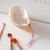 Kawaii Floral Travel Coin Purse Lipstick Cosmetic Small Storage Bag Cute Women Makeup Handbags Wallet Organizer Pouch Card Bags