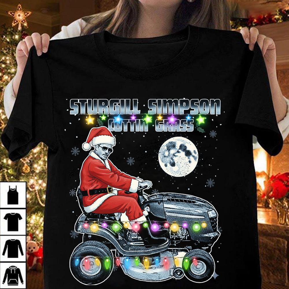 New Sturgill Simpson Merry Christmas Gift For Fan Tshirt Full Size QT1486 Unisex T-Shirt XXL