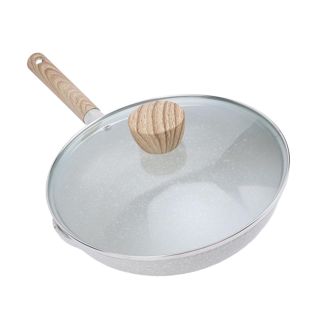 24cm Maifan Stone Frying Pan Professional Prevents Stick Easy Cleaning Efficient Even Heating Cookin