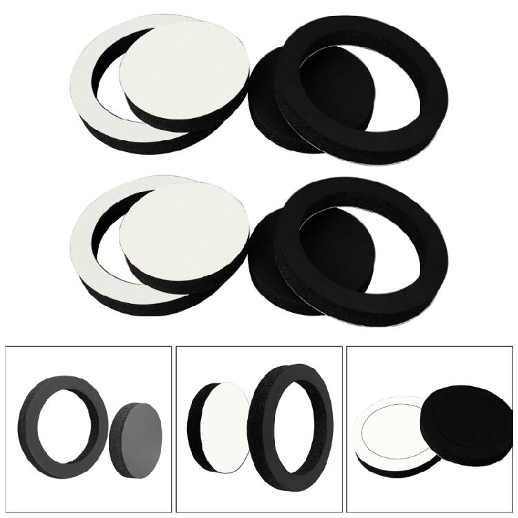 6.5" Car Door Speaker Low  Sound Roll  Sealing Insulation rings  Foams Woofer Pad
