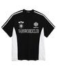 VANNWORKS Sporty Blockcore V-Neck Short Sleeve T-Shirt (Vs0033) Black