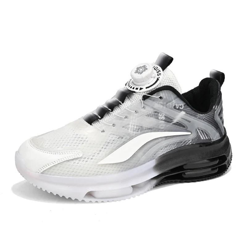 

New Male Sneakers Comfort Men Casual Shoes 2023 Four Seasons Breathable Men s Running Shoes Tenis Masculino Anti-slip Mens Shoes 45 черный белый