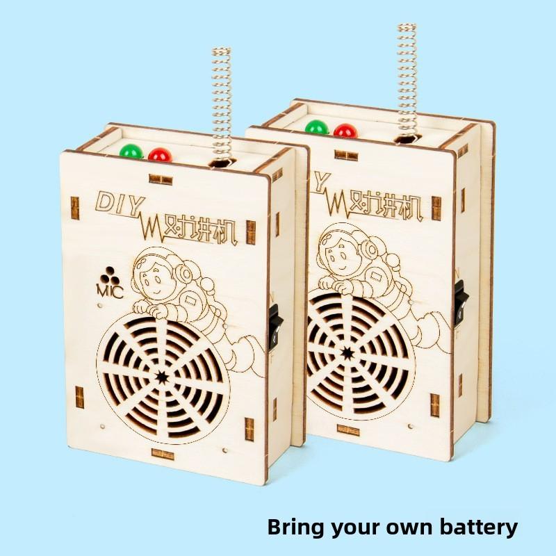 Diy Science Experiment Walkie Talkie Kit For Students Educational Toy