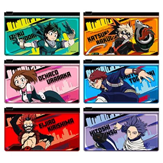 My Hero Academia Trading Slider Pouch Box (Acrobat) 6-Piece