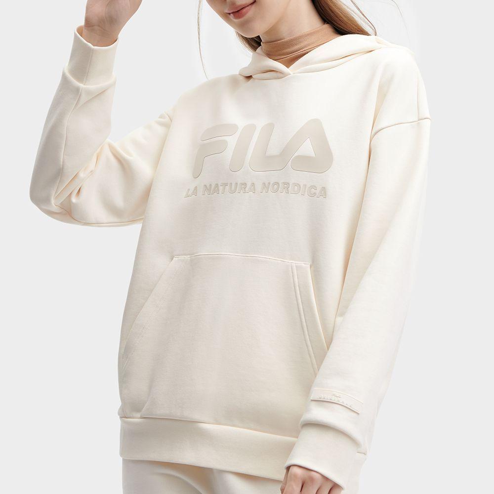 New FILA Sweatshirt Women's Oat White F11W349205F-IV