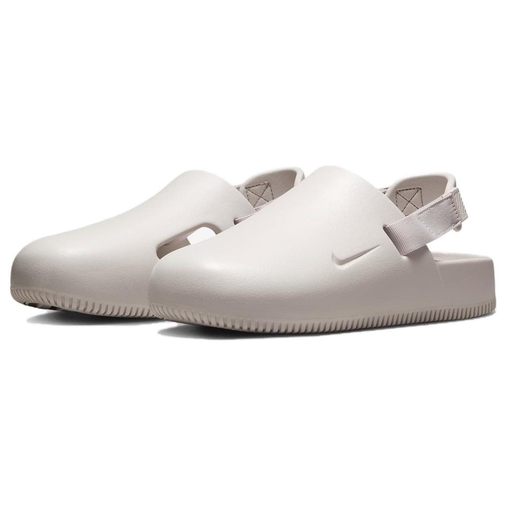 Nike Calm Mule Comfortable Versatile Rubber Sole Non-Slip Closed-Toe Slippers Women Slippers Light-Pink FB2185-003
