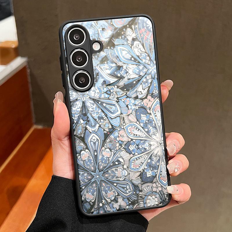 

Магнитный чехол из ТПУ для Samsung Galaxy S26 S25 S24 S23 S22 Ultra Plus S25 S24 S23 S21 FE Креативный узор Луна Задняя крышка из ПК Galaxy S26