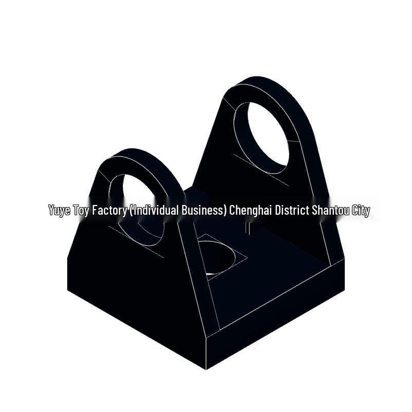 Universal 2x2 Roller Holder for MOC Small Particle Building Blocks - DIY Assembly Spare Parts