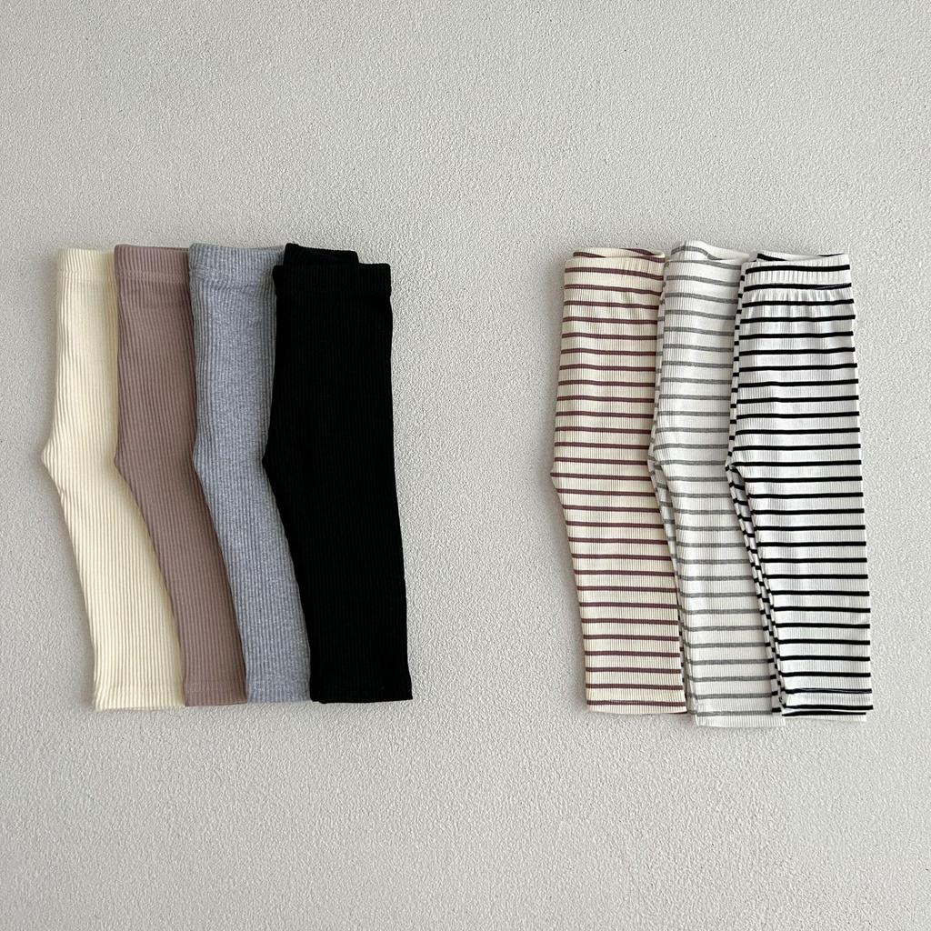 2025 Korean Style Baby Leggings - Unisex Long Pants for Autumn/Winter