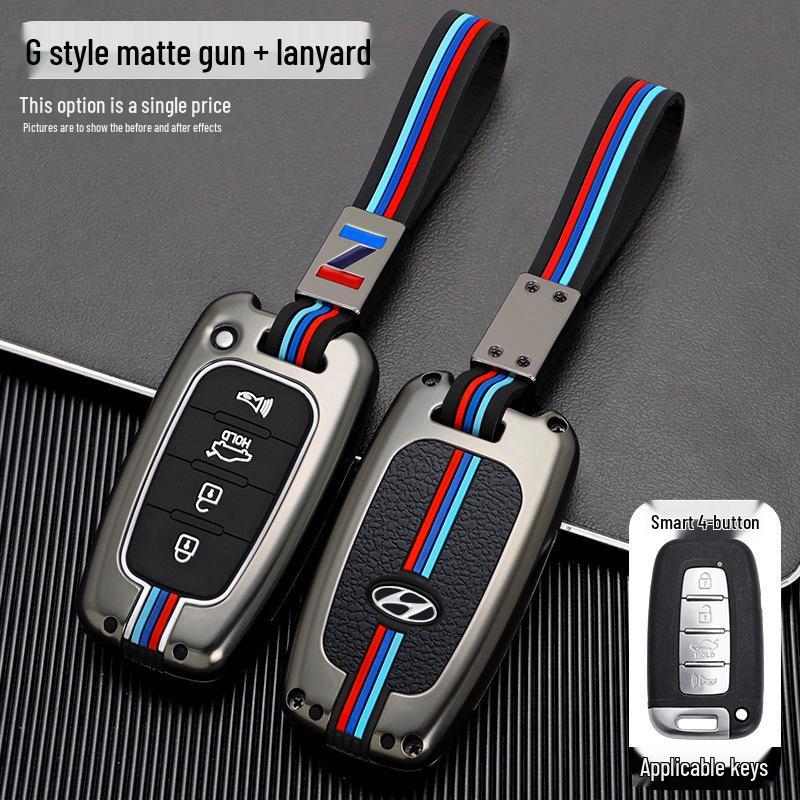Hyundai Elantra IX35 Key Bag Cover for Sonata, Kia Sportage, K2, Forte Key Fob Shell