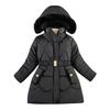 Kids' Fashion Fleece-Lined Thickened Hooded Oversized Sweatshirt Warm Casual Jacket For Fall/Winter