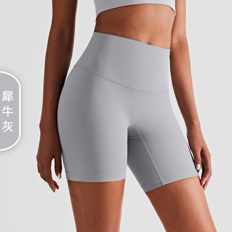 Three-point Yoga Shorts Peach Hip Pilates Fitness Yoga Pants Summer Thin Sports Tight Shorts Women's Outer Wear