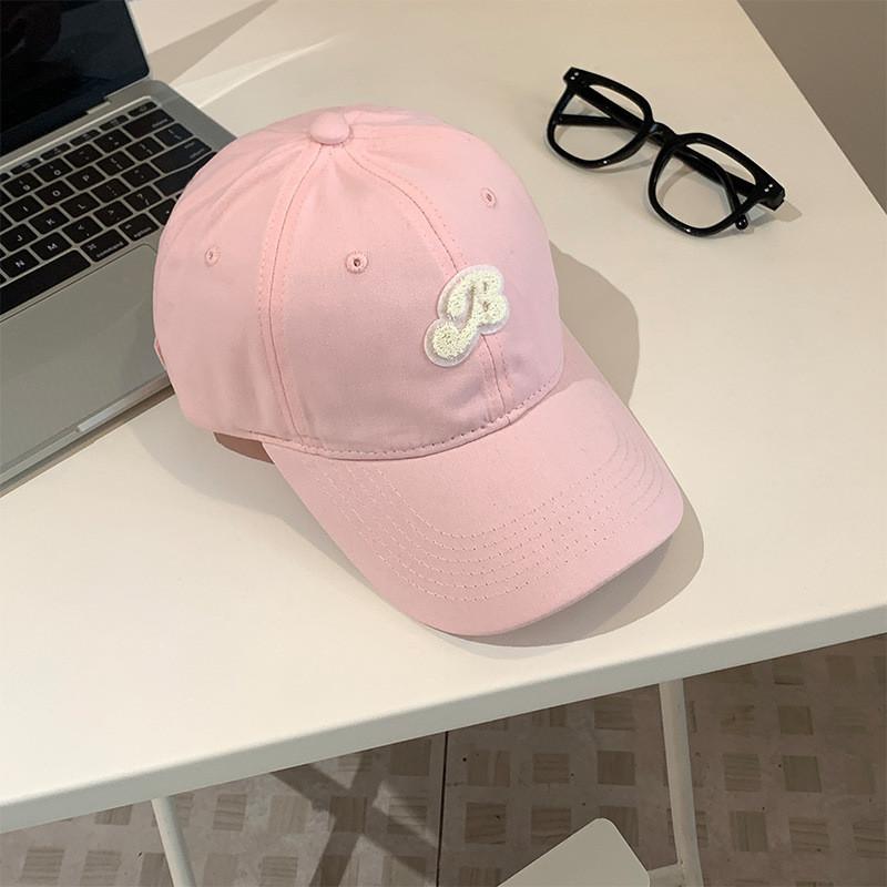 Trendy Unisex Soft Yellow Letter Embroidered Baseball Hat For Casual Spring Looks