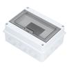 Transparent Cover Power Distribution Protection Box Plastic Distribution Box for Outdoor 8 Way Circu