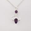 African Amethyst Gemstone 925 Stamped Silver Handmade Jewelry Pretty Pendant 1.60" For Anniversary Gift PP-13-10