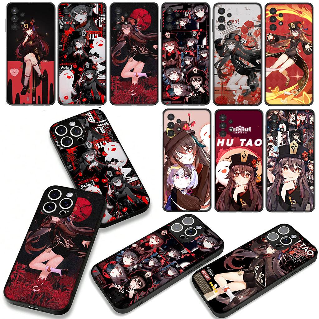 Genshin Impact Hu Tao HuTao Phone Cover Case for Xiaomi Redmi Note 15 11 9 10 Pro Plus A5 9A 9T 10A 10C 9C NFC 15C 8T Casing