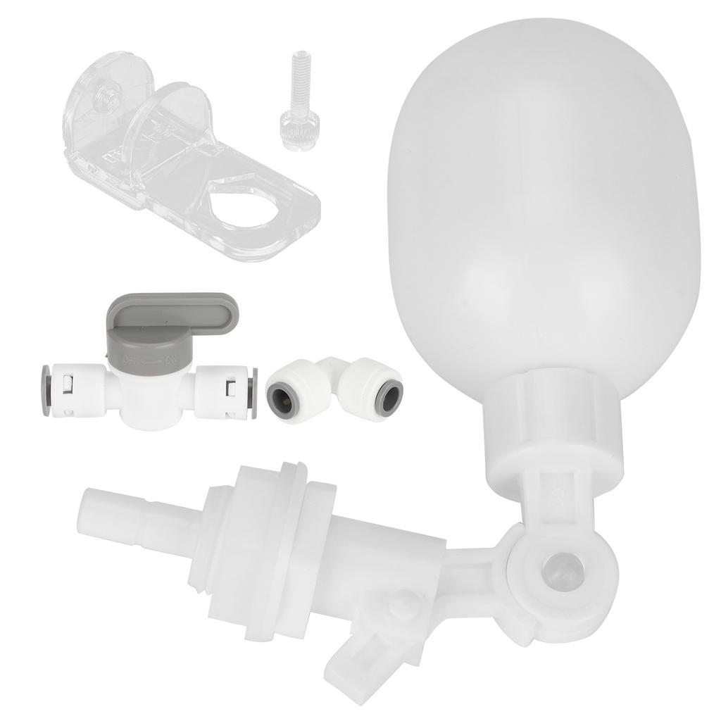 Float Ball Valve Fish Tank Automatic Water Level Control Replenishment Device with Bracket