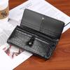 Luxury Crocodile Pattern Long Wallet for Women Large Capacity Clutch Purse Multi Card Holder Phone Wallet Fashion Lady Handbag