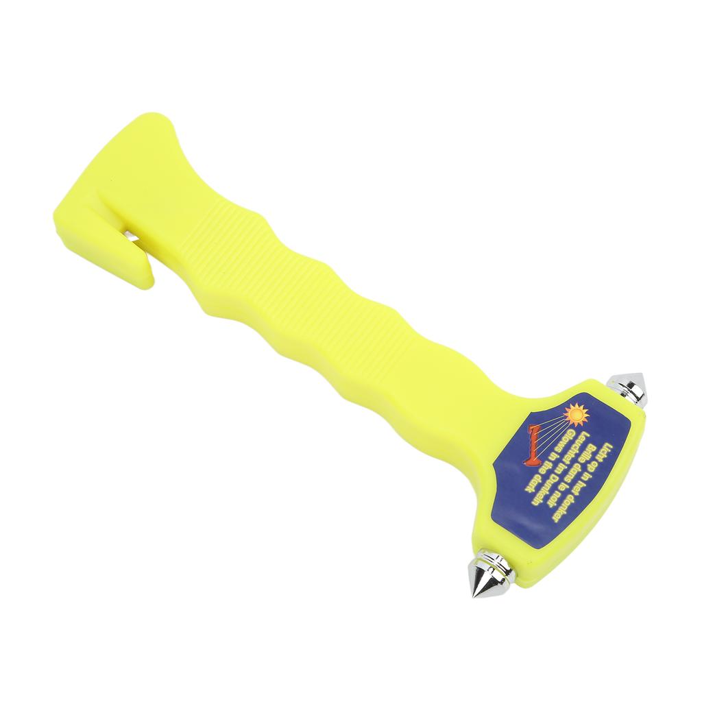 2 In 1 Safety Hammer Window Glass Breaker Seatbelt Cutter Emergency Escape Tool Luminous for Buses Trains Cars