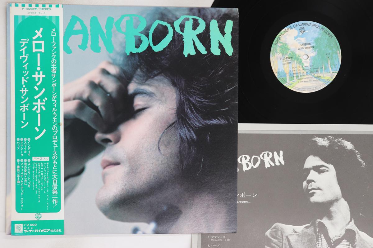 

LP Record DAVID SANBORN - Sanborn P10231W WARNER BROS. 1976 Japan Obi Jazz Used