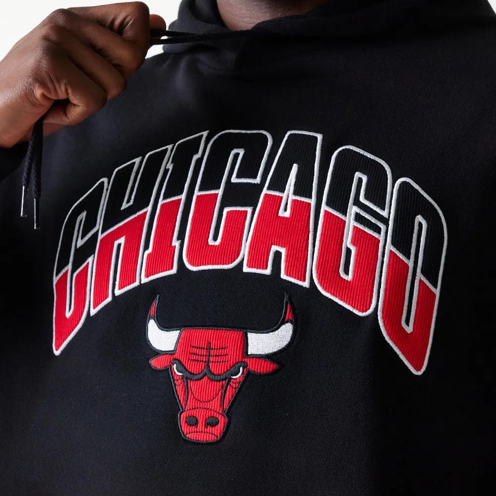 New Era Hoodie NBA Arch Graphic Oversized Chicago Bulls