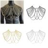 Personality Body Chain Stylish Tassels Shoulder Necklace Nightclub Fashion Jewelry Tassels Nightlife Accessories