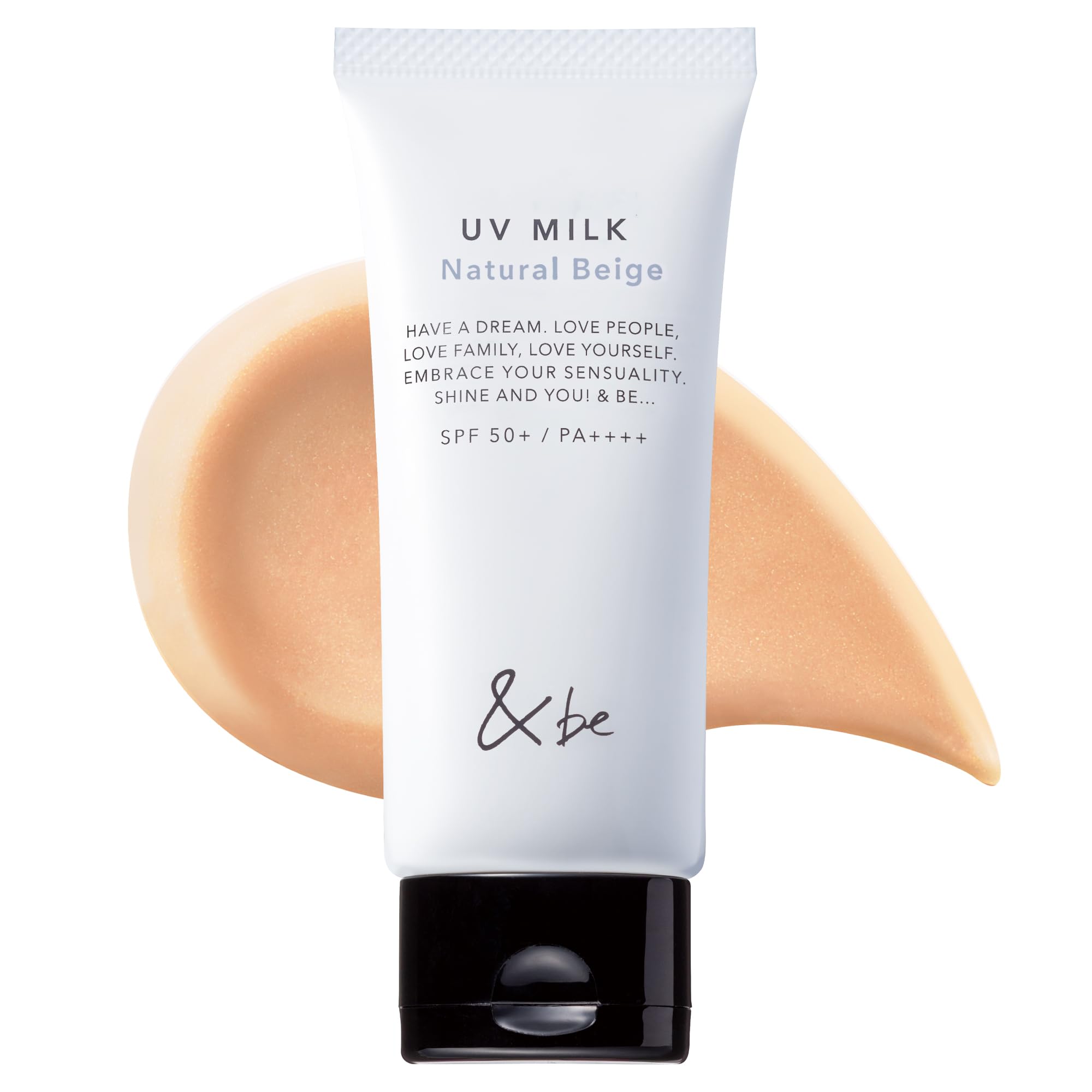 

UV Milk Makeup Base Sunscreen Base Beige [Official] &be SPF50+ PA++++ (Natural 30g)