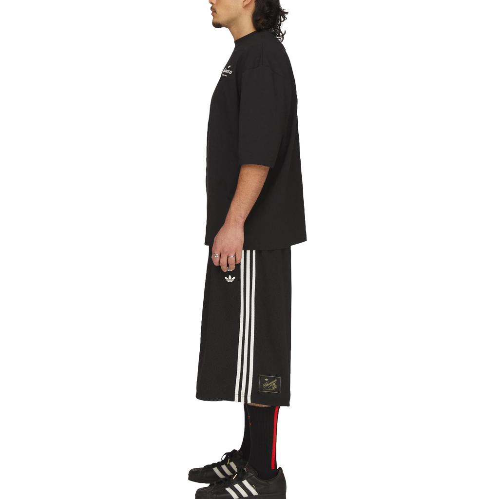adidas Originals X Willy Chavarria Sports Knit Cotton Crew Neck Short Sleeve T-Shirt Unisex Tops KS6445