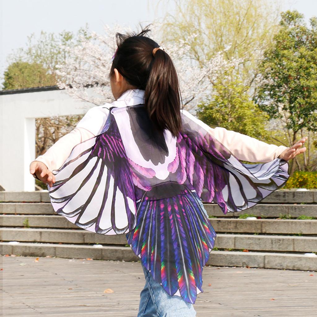Cape Soft And Flexible Headwear Cosplay Costume Party And Dress Up COSplay Decorated Bird Cape