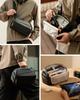 Sling Bag Shoulder Crossbody Adjustable Crossbody Organizer Waterproof Electronic Accessories Opening For Short Public Women Men Unisex Black