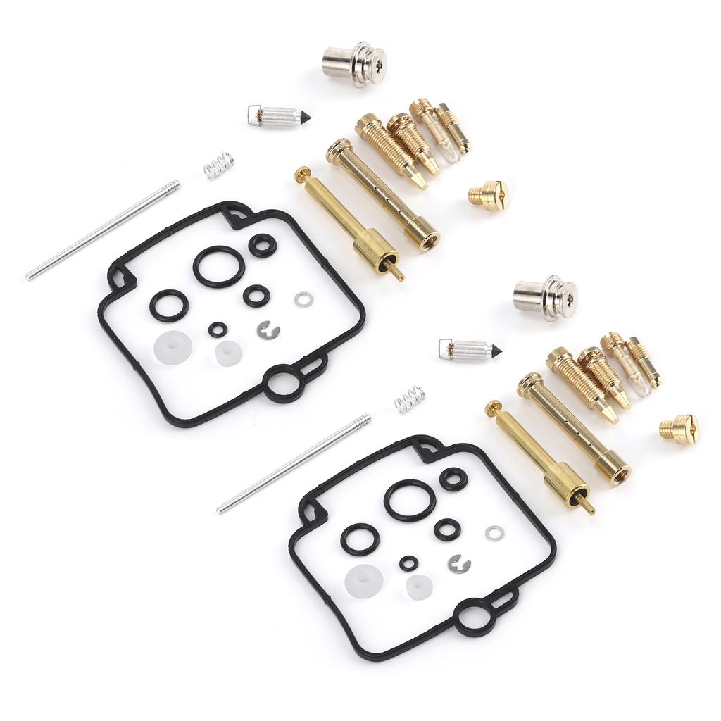 2 Sets Carburetor Repair Rebuild Kit with Sealing Components Fit for Suzuki GS500E