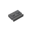50pcs MOC Compatible Assembles Particles 32028 Plate Modified 1 x 2 with Door Rail Building Blocks Parts DIY Educational Tech