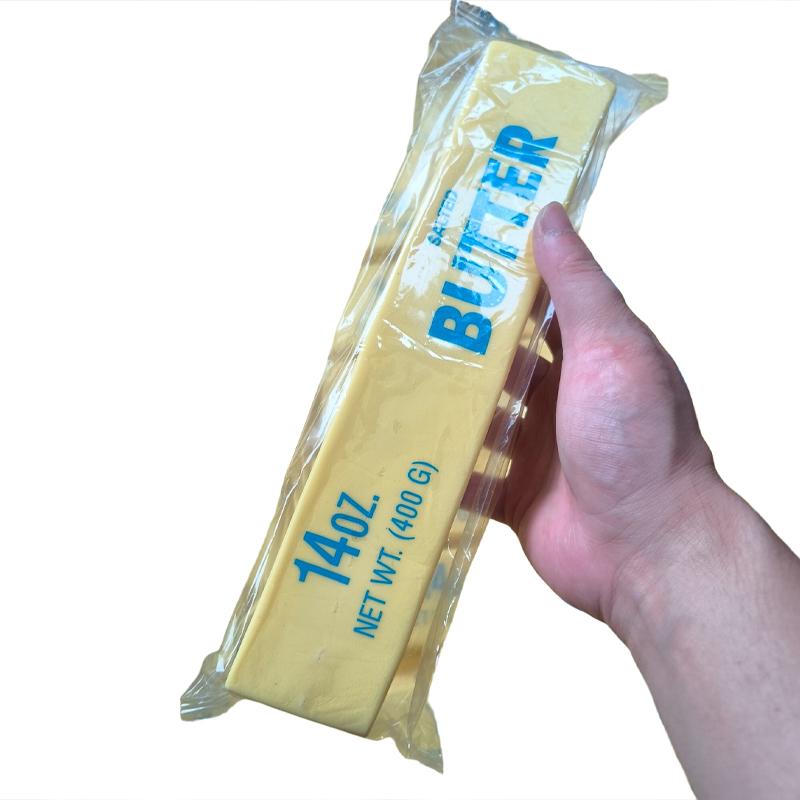 Extra Large 24Cm Butter Squishy Toy Slow Rebound Wet Soft Stretchy Texture Portable Stress Release Fidget Squeeze Vent Toy Gift