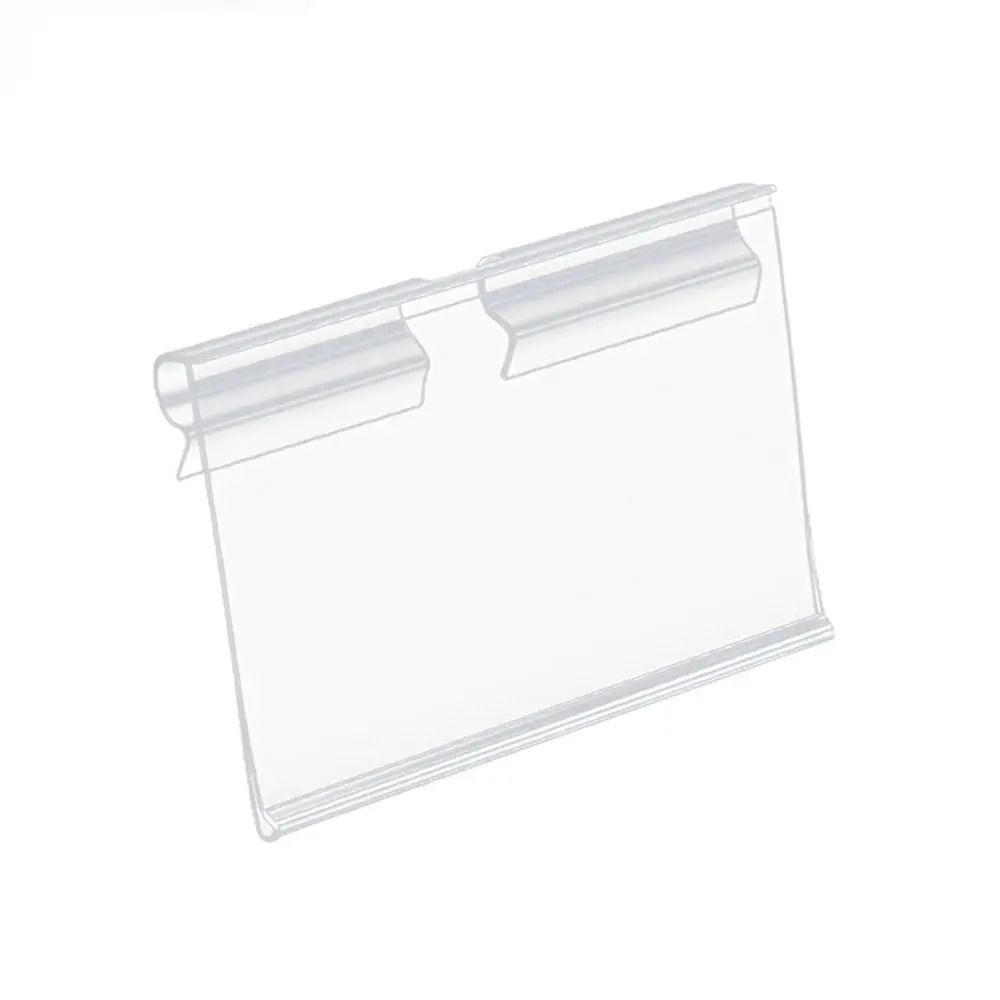 Price Tag Price Label Holders PVC Plastic Retail Shelf Card Slot  Mall Shop