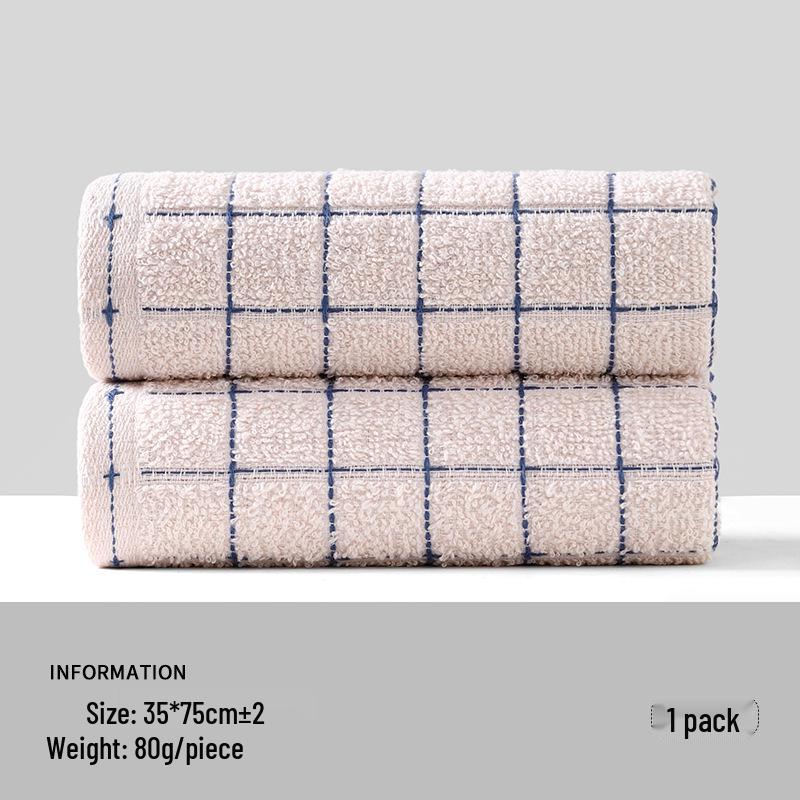 Pure Cotton Jacquard Absorbent Washcloth - All Seasons Soft Towel