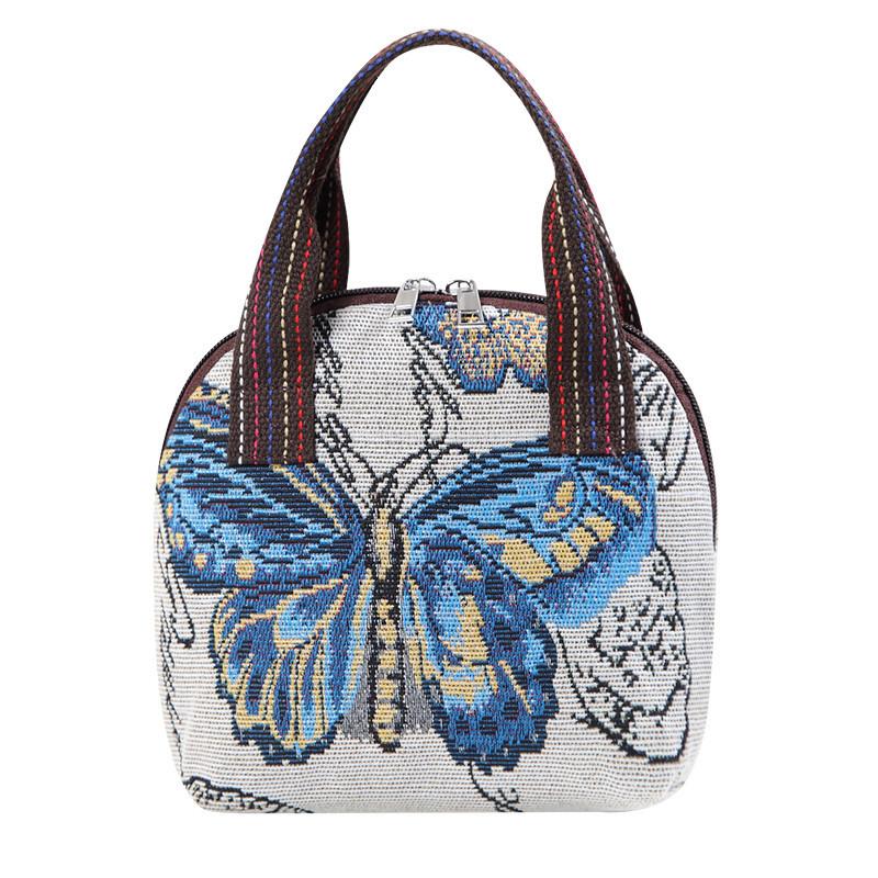 Woven Bags For Women Shoulder Bag Retro Casual Tote Handbags Ethnic Style Bags
