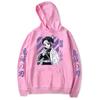 Demon Slayer Anime Hoodie Unisex Oversized Long Sleeve Sweatshirt Winter Casual Streetwear