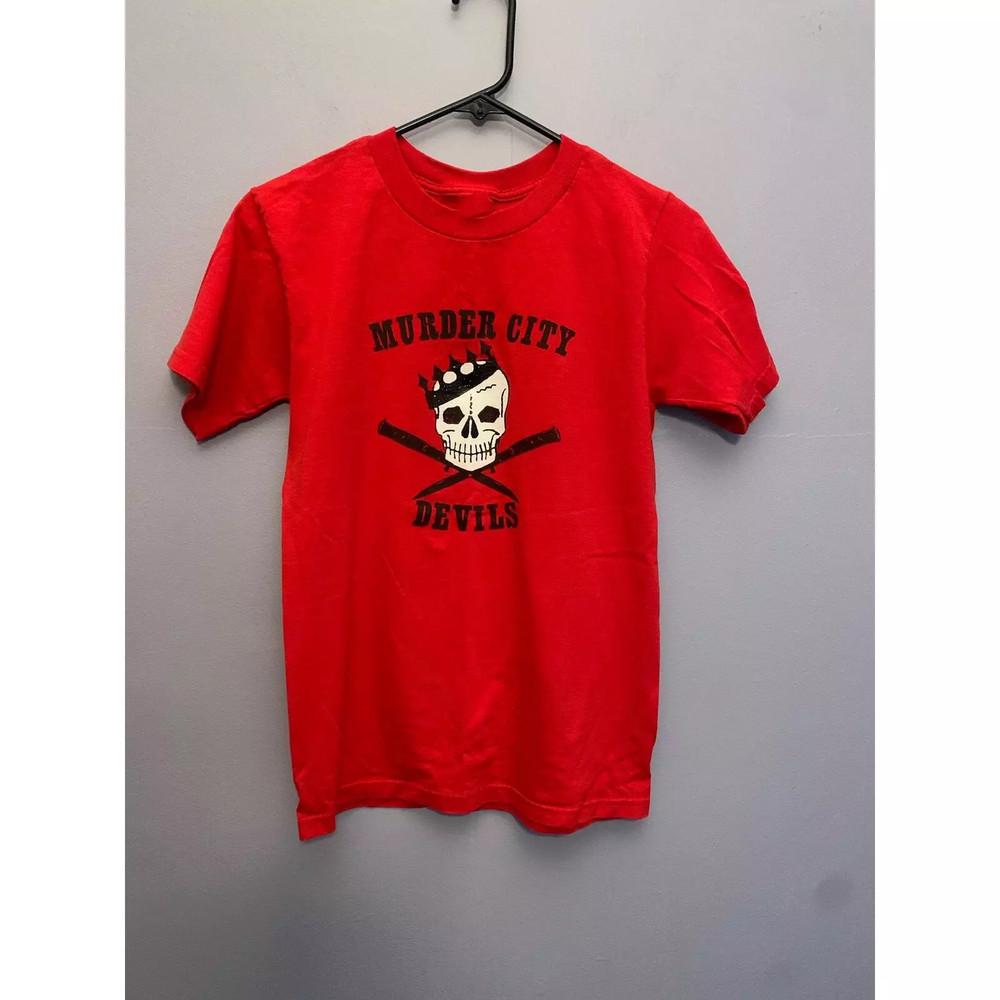 Murder City Devils INDIE BAND SKULL RED T Shirt Full Size S-5XL Unisex T-Shirt XL