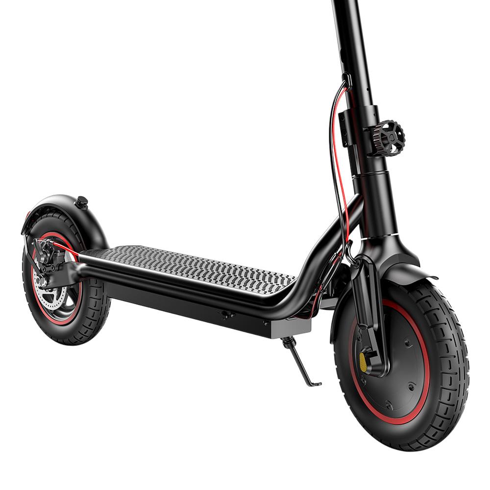 IScooter W6 Trottinette Électrique Pliante, Moteur 500W, Batterie 36V 7.8Ah, Pneus 10 pouces, Vitesse Max 35km/h, Autonomie 30km, Frein à Disque Arrière, Écran LCD