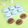 Almond Nut Mousse Cake Mold Coffee Bean Shaped Silicone Baking Pan for French Desserts Jelly Chocolate Non-Stick Easy-Release Dessert Mold