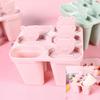 H&K Store 6-slot Ice Cream Lolly Mold DIY Maker Mould Tray Pan Kitchen Tool with Lid