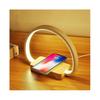 Bedside Lamp Wireless Charger, Touch Table Lamp with USB Port, LED Desk Lamp with 3 Brightness Levels and Stepless Dimming