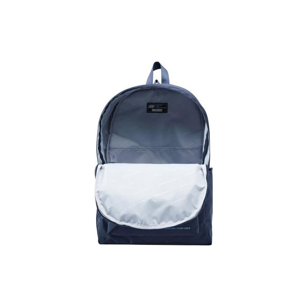 Skechers Simple Versatile Printed Sports Zipper Large Capacity Student Campus Outdoor Wrinkle-Resistant Fabric Backpack Unisex Backpack L122U183-002Z