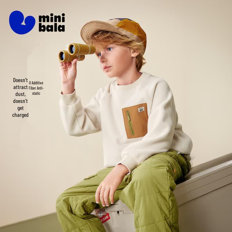 Minibala Kids Anti-Static Fleece Sweatshirt 140