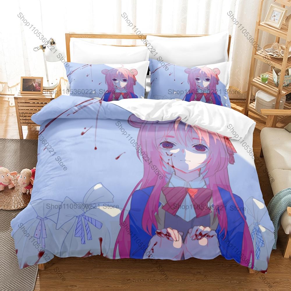 Cool Personality Happy Sugar Life Anime Bedding Set New Duvet Cover Set For Fans Bedroom Home Decor Bed Linen All Sizes