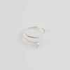 BSWAN Hug Silver Ring